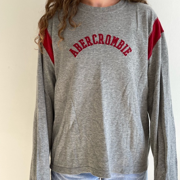 Abercrombie & Fitch vintage longsleeve thermal tee - Picture 1 of 5